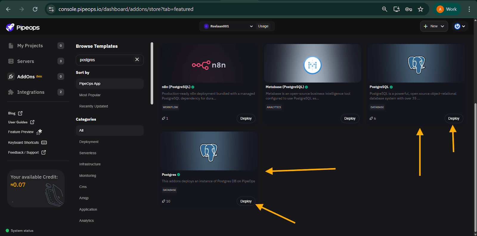 Addon Search