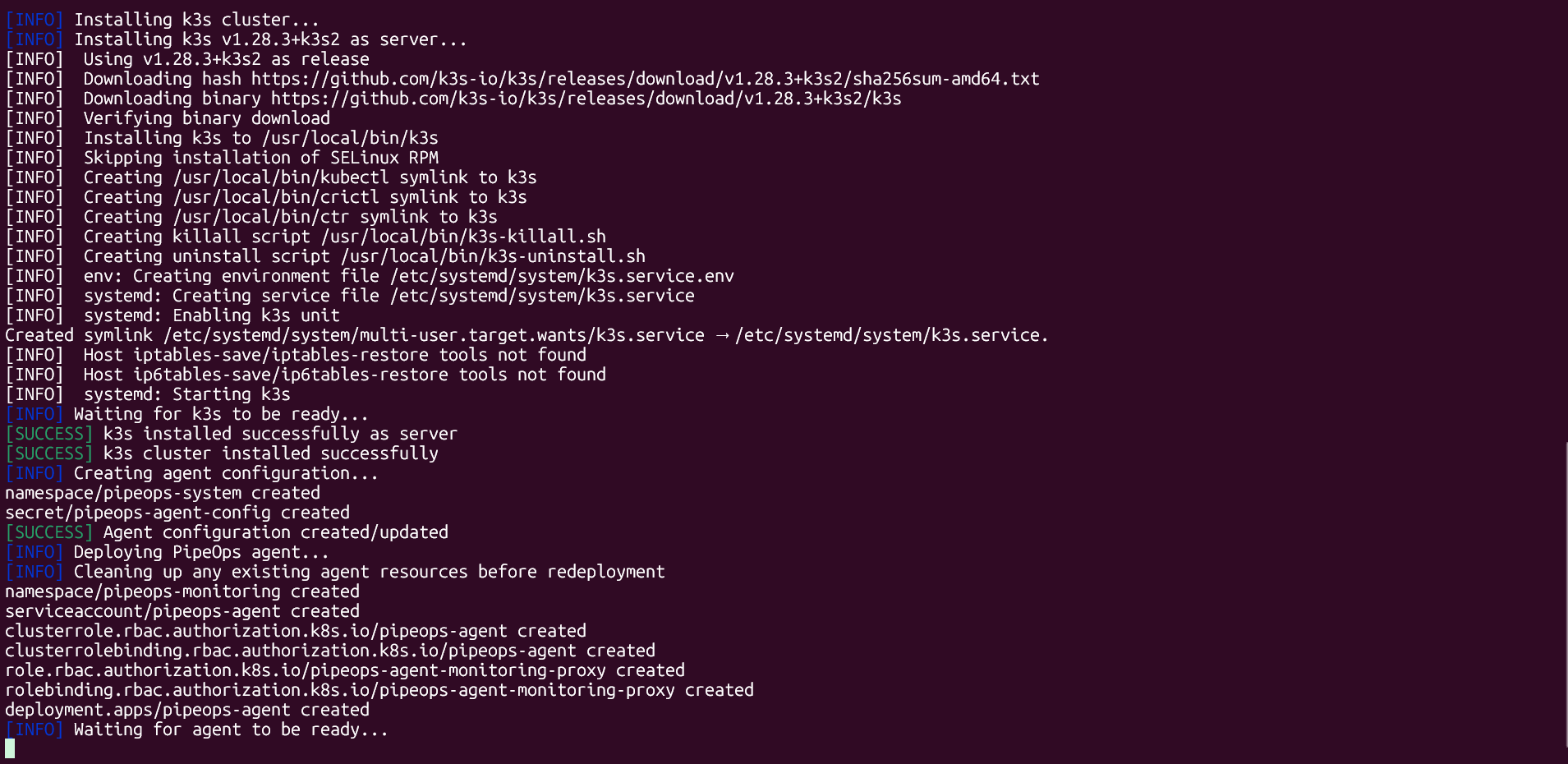 Installing K3S